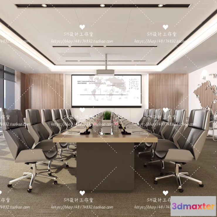 1118954 - MEETING ROOM 3D SCENES - VRAY RENDER - 58