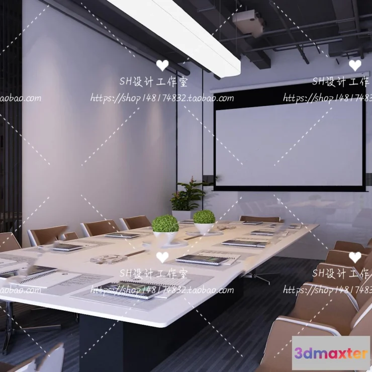 1118968 - MEETING ROOM 3D SCENES - VRAY RENDER - 65