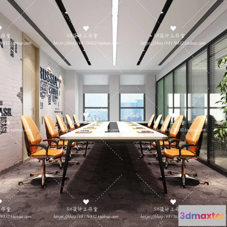 1118978 - MEETING ROOM 3D SCENES - VRAY RENDER - 70