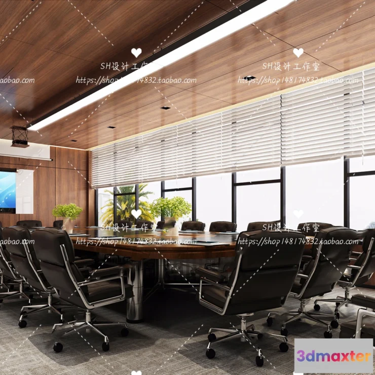1118986 - MEETING ROOM 3D SCENES - VRAY RENDER - 74