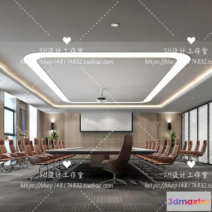 1118992 - MEETING ROOM 3D SCENES - VRAY RENDER - 77