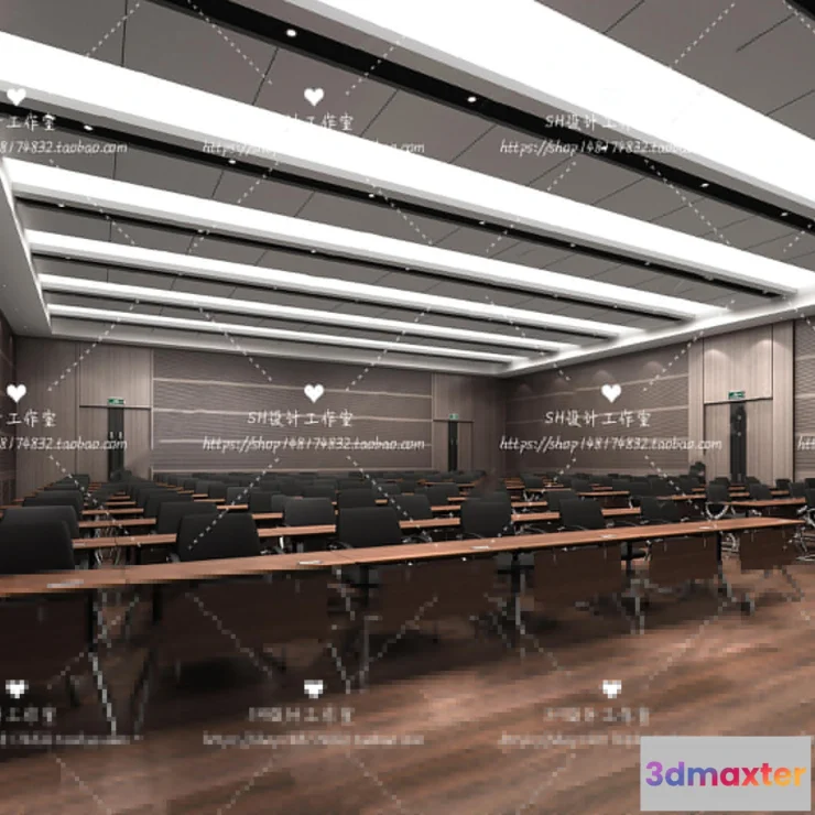 1119006 - MEETING ROOM 3D SCENES - VRAY RENDER - 84