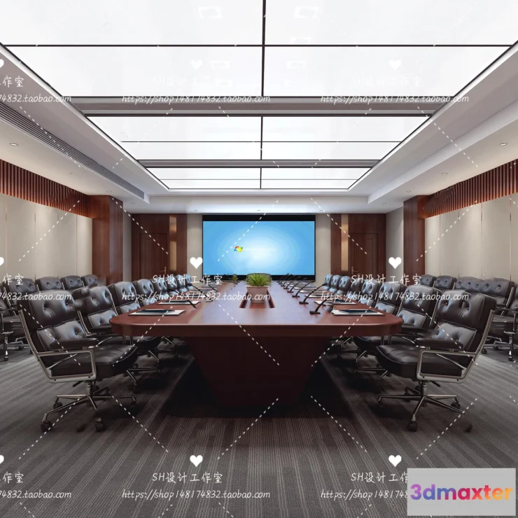 1119008 - MEETING ROOM 3D SCENES - VRAY RENDER - 85