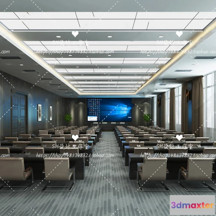 1119012 - MEETING ROOM 3D SCENES - VRAY RENDER - 87
