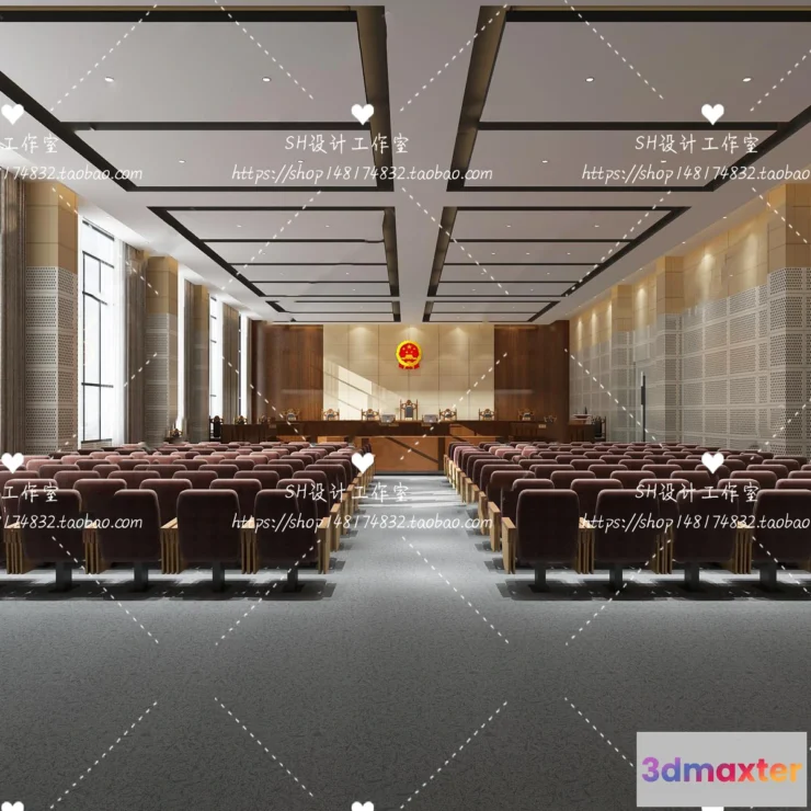 1119030 - MEETING ROOM 3D SCENES - VRAY RENDER - 96