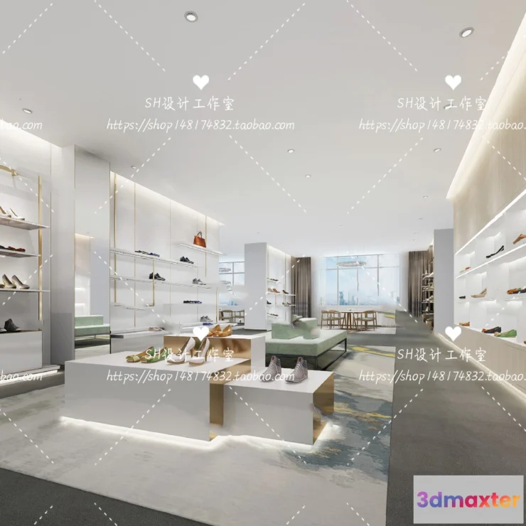 1119242 - SHOE STORE 3D SCENES - VRAY RENDER - 09