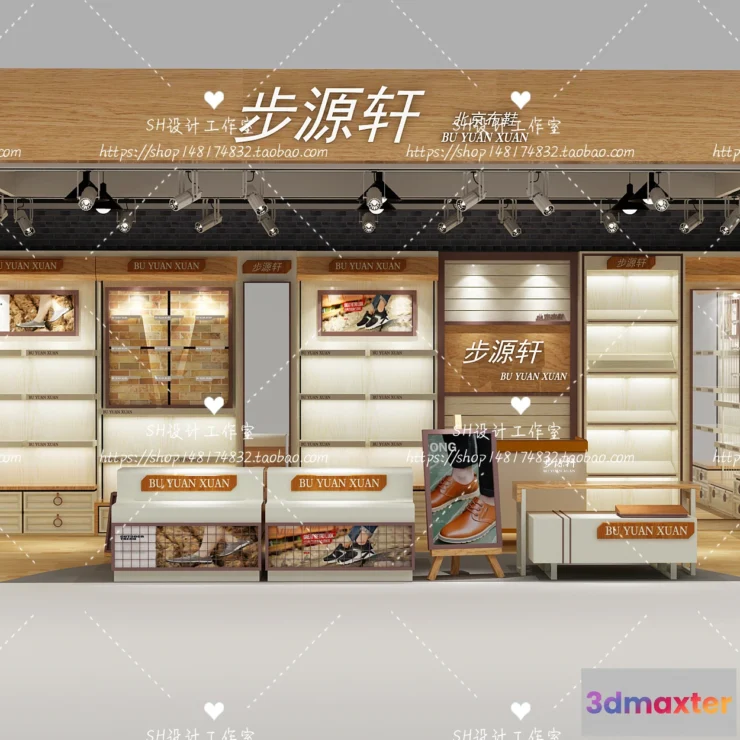 1119244 - SHOE STORE 3D SCENES - VRAY RENDER - 10