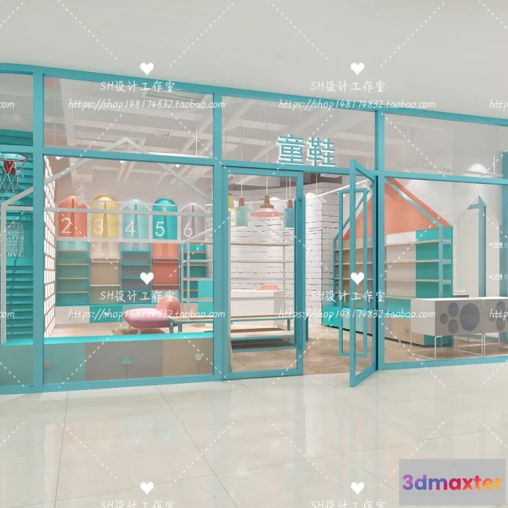 1119248 - SHOE STORE 3D SCENES - VRAY RENDER - 12