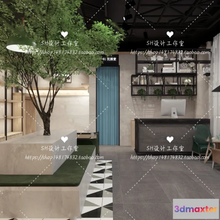 1119272 - SHOE STORE 3D SCENES - VRAY RENDER - 24