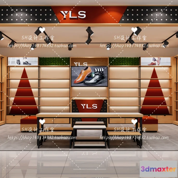 1119278 - SHOE STORE 3D SCENES - VRAY RENDER - 27