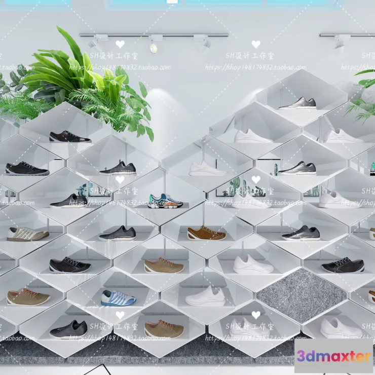 1119284 - SHOE STORE 3D SCENES - VRAY RENDER - 30