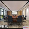 1124084 - 3D OFFICE INTERIOR (VRAY) - MEETING ROOM 3D SCENES - 014