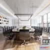 1124114 - 3D OFFICE INTERIOR (VRAY) - MEETING ROOM 3D SCENES - 029
