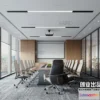 1124128 - 3D OFFICE INTERIOR (VRAY) - MEETING ROOM 3D SCENES - 036