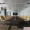 1124134 - 3D OFFICE INTERIOR (VRAY) - MEETING ROOM 3D SCENES - 039