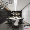 1124150 - 3D OFFICE INTERIOR (VRAY) - MEETING ROOM 3D SCENES - 047