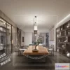 1124174 - 3D OFFICE INTERIOR (VRAY) - MEETING ROOM 3D SCENES - 059