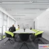 1124258 - 3D OFFICE INTERIOR (VRAY) - MEETING ROOM 3D SCENES - 101