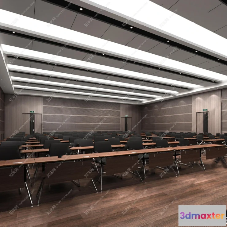 1124264 - 3D OFFICE INTERIOR (VRAY) - MEETING ROOM 3D SCENES - 104