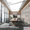 1124290 - 3D OFFICE INTERIOR (VRAY) - MEETING ROOM 3D SCENES - 117