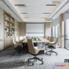 1124292 - 3D OFFICE INTERIOR (VRAY) - MEETING ROOM 3D SCENES - 118