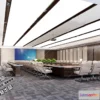 1124304 - 3D OFFICE INTERIOR (VRAY) - MEETING ROOM 3D SCENES - 124