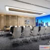 1124370 - 3D OFFICE INTERIOR (VRAY) - MEETING ROOM 3D SCENES - 157