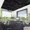 1124372 - 3D OFFICE INTERIOR (VRAY) - MEETING ROOM 3D SCENES - 158