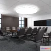 1124410 - 3D OFFICE INTERIOR (VRAY) - MEETING ROOM 3D SCENES - 177