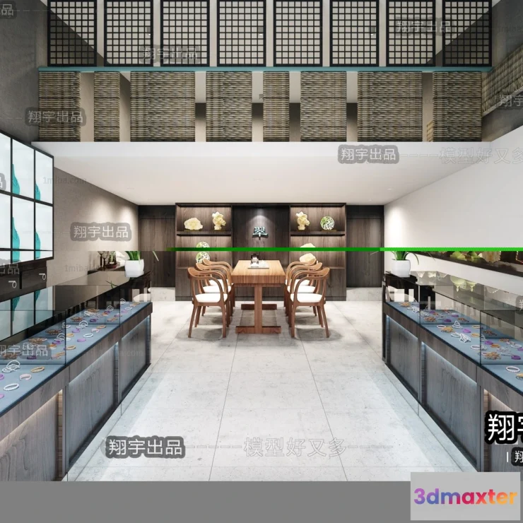 1124466 - 3D RETAILS INTERIOR (VRAY) - JEWELRY 3D SCENES - 004