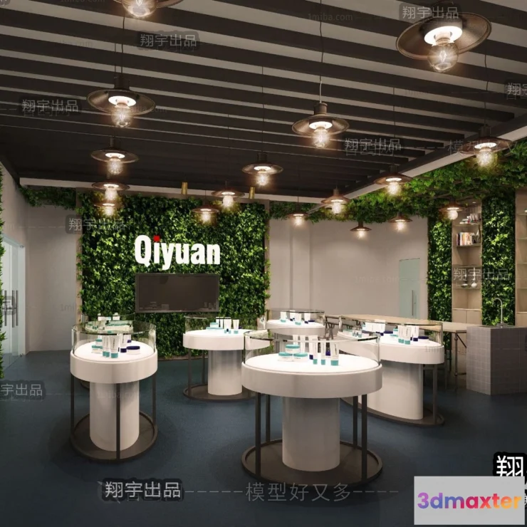 1124468 - 3D RETAILS INTERIOR (VRAY) - JEWELRY 3D SCENES - 005