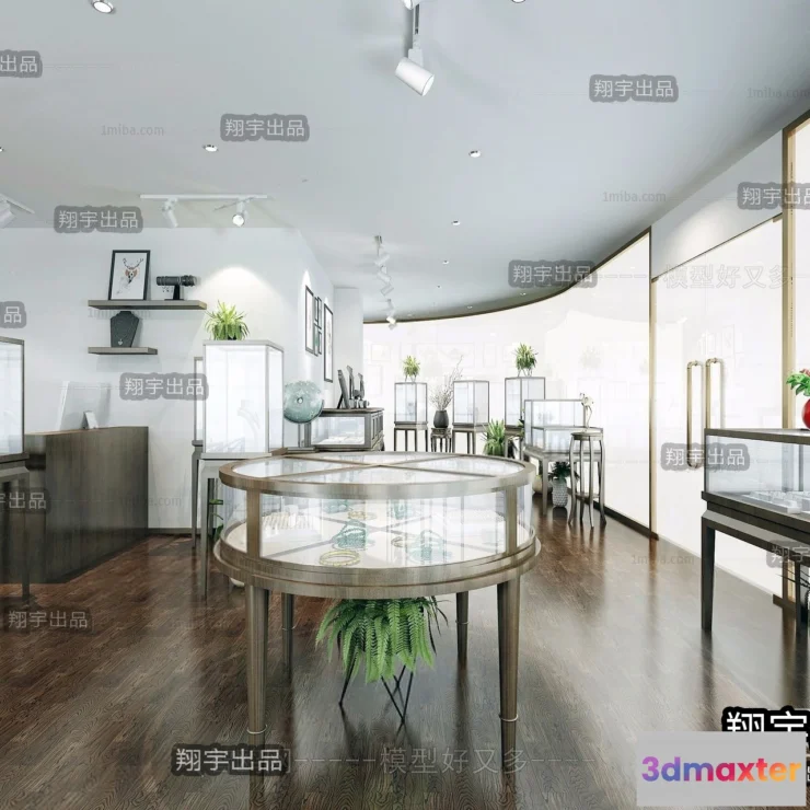 1124472 - 3D RETAILS INTERIOR (VRAY) - JEWELRY 3D SCENES - 007