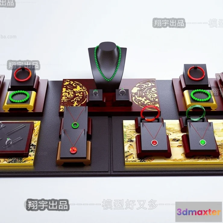 1124476 - 3D RETAILS INTERIOR (VRAY) - JEWELRY 3D SCENES - 009