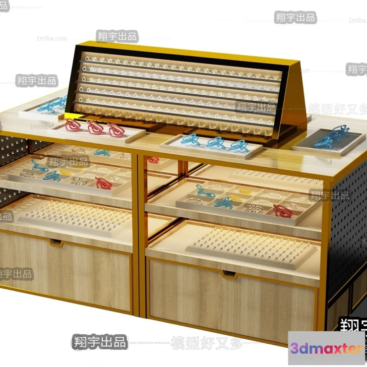 1124478 - 3D RETAILS INTERIOR (VRAY) - JEWELRY 3D SCENES - 010
