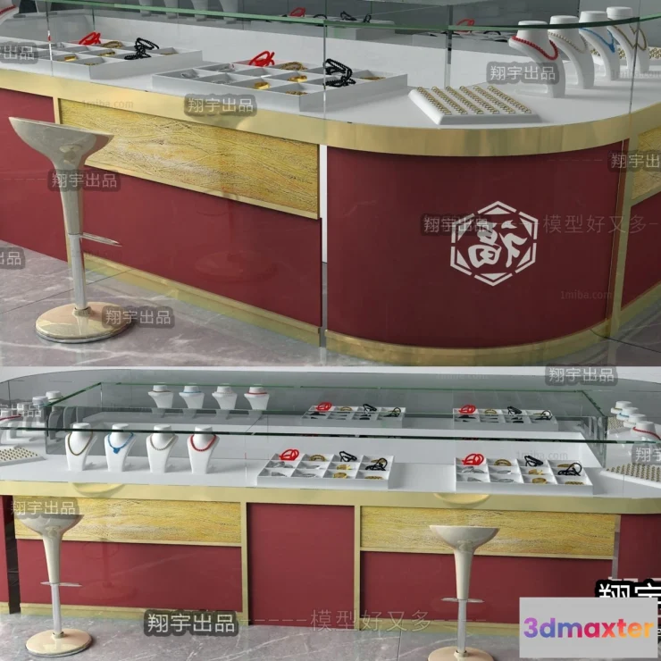 1124486 - 3D RETAILS INTERIOR (VRAY) - JEWELRY 3D SCENES - 014