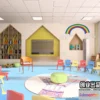1124618 - 3D SCHOOL INTERIOR (VRAY) - KINDERGARTEN 3D SCENES - 009