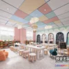1124622 - 3D SCHOOL INTERIOR (VRAY) - KINDERGARTEN 3D SCENES - 011