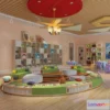 1124646 - 3D SCHOOL INTERIOR (VRAY) - KINDERGARTEN 3D SCENES - 023