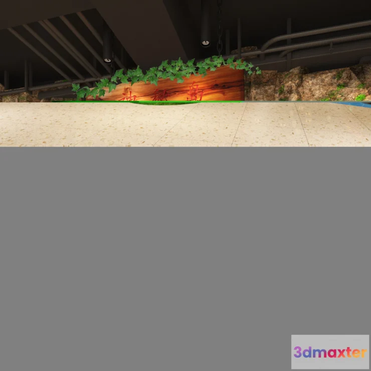 1124652 - 3D SCHOOL INTERIOR (VRAY) - KINDERGARTEN 3D SCENES - 026