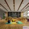 1124658 - 3D SCHOOL INTERIOR (VRAY) - KINDERGARTEN 3D SCENES - 029