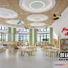 1124662 - 3D SCHOOL INTERIOR (VRAY) - KINDERGARTEN 3D SCENES - 031