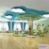1124668 - 3D SCHOOL INTERIOR (VRAY) - KINDERGARTEN 3D SCENES - 034