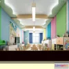 1124698 - 3D SCHOOL INTERIOR (VRAY) - KINDERGARTEN 3D SCENES - 049