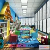 1124702 - 3D SCHOOL INTERIOR (VRAY) - KINDERGARTEN 3D SCENES - 051