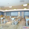 1124786 - 3D SCHOOL INTERIOR (VRAY) - CLASSROOM 3D SCENES - 006