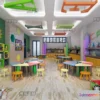 1124788 - 3D SCHOOL INTERIOR (VRAY) - CLASSROOM 3D SCENES - 007