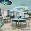 1124822 - 3D SCHOOL INTERIOR (VRAY) - CLASSROOM 3D SCENES - 024