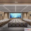 1124836 - 3D SCHOOL INTERIOR (VRAY) - LECTURE HALL 3D SCENES - 004