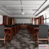 1124838 - 3D SCHOOL INTERIOR (VRAY) - LECTURE HALL 3D SCENES - 005