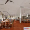 1124976 - 3D SCHOOL INTERIOR (VRAY) - LIBRARY 3D SCENES - 011